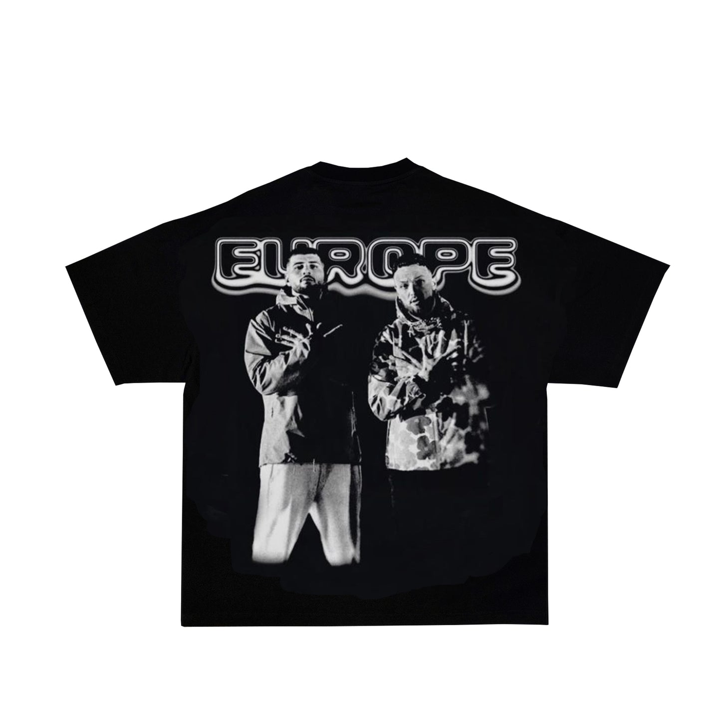 DARDAN & AZET T-SHIRT BLACK