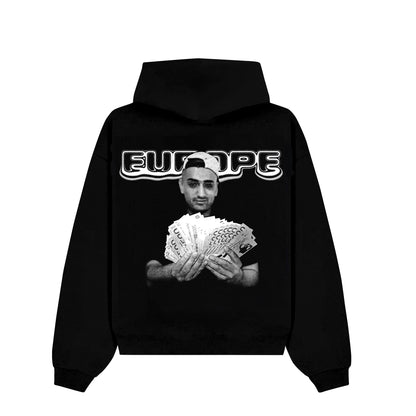 HAFTBEHL HOODIE BLACK