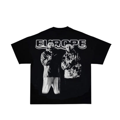DARDAN & AZET T-SHIRT BLACK