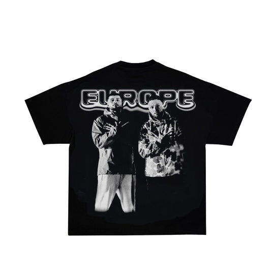 DARDAN & AZET T-SHIRT BLACK