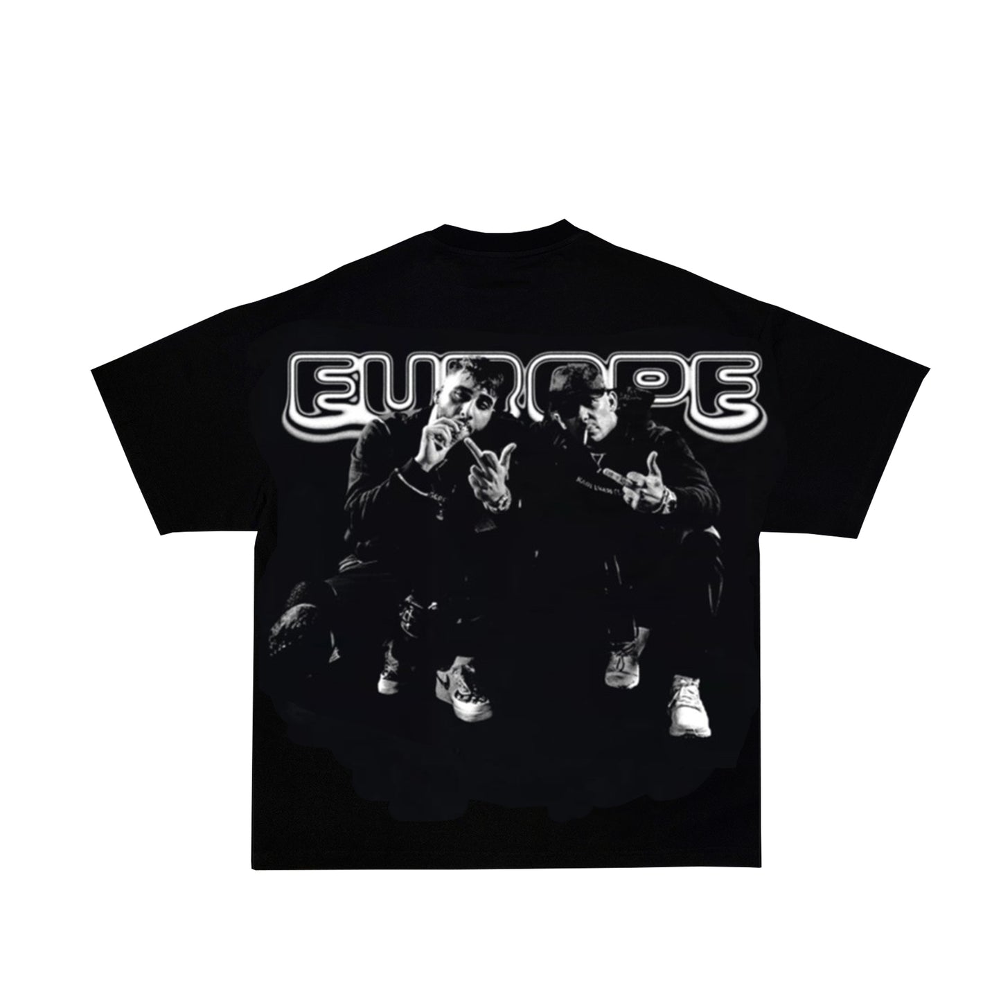 CAPITAL BRA & SAMRA T-SHIRT BLACK