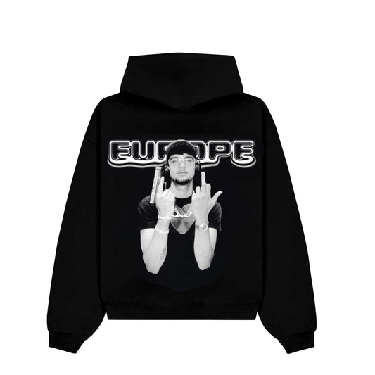 LUCIO101 HOODIE BLACK